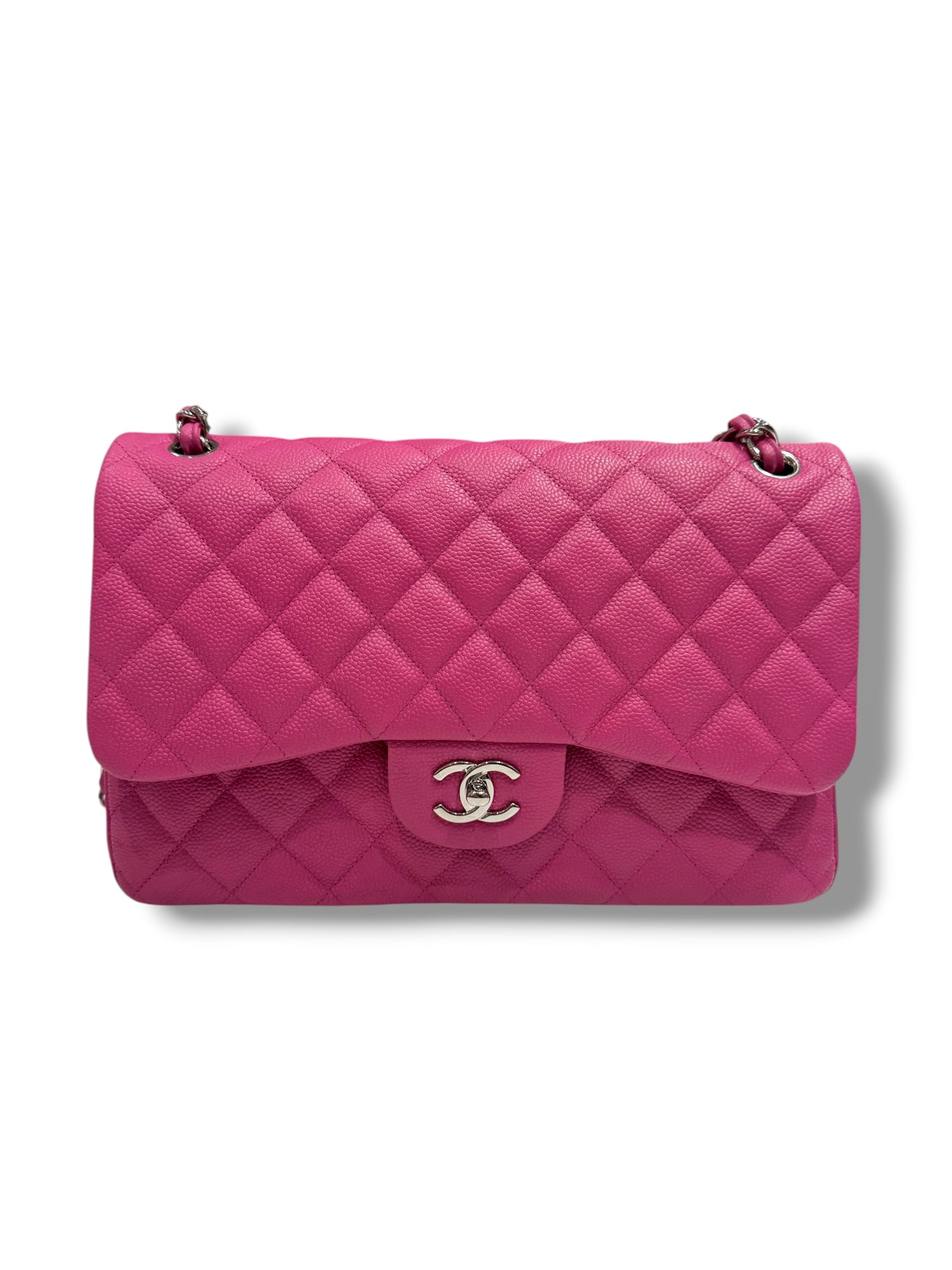 Chanel - Sac 11.12 Classique Rose Framboise