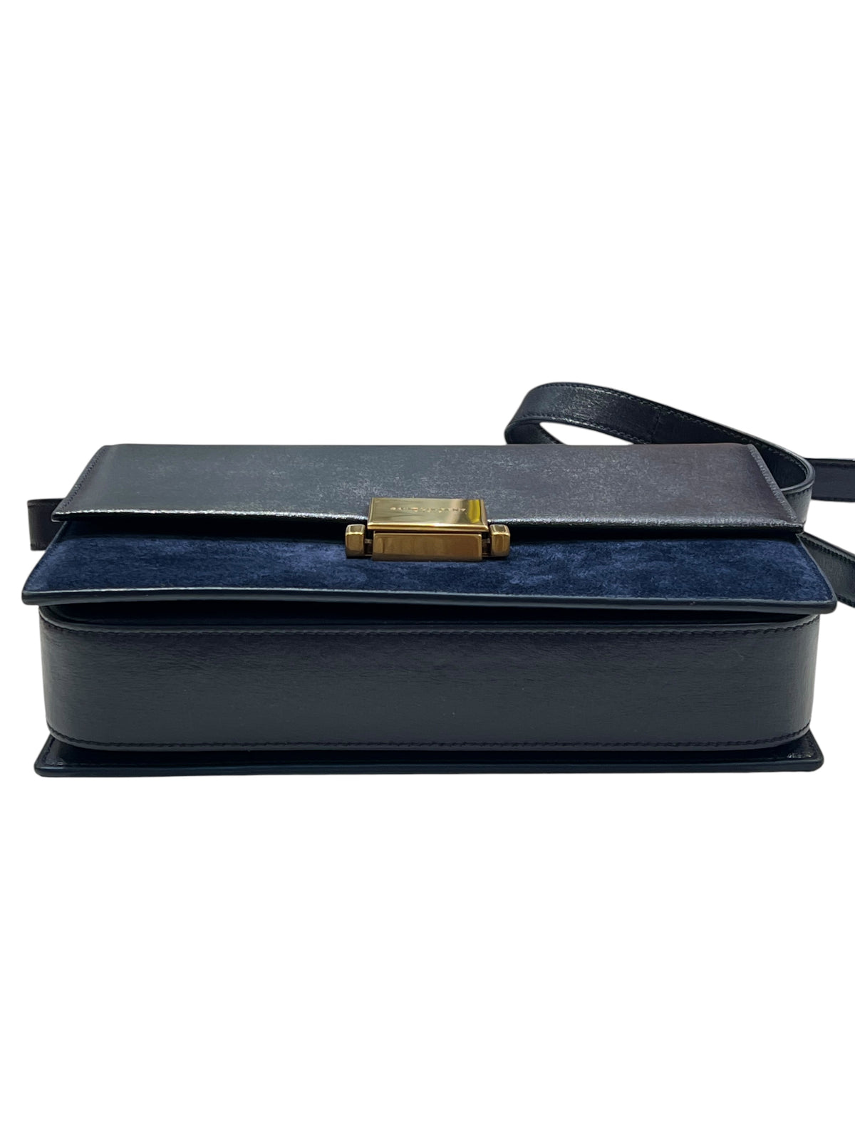 Saint Laurent - Bellechasse bag in blue two-tone material