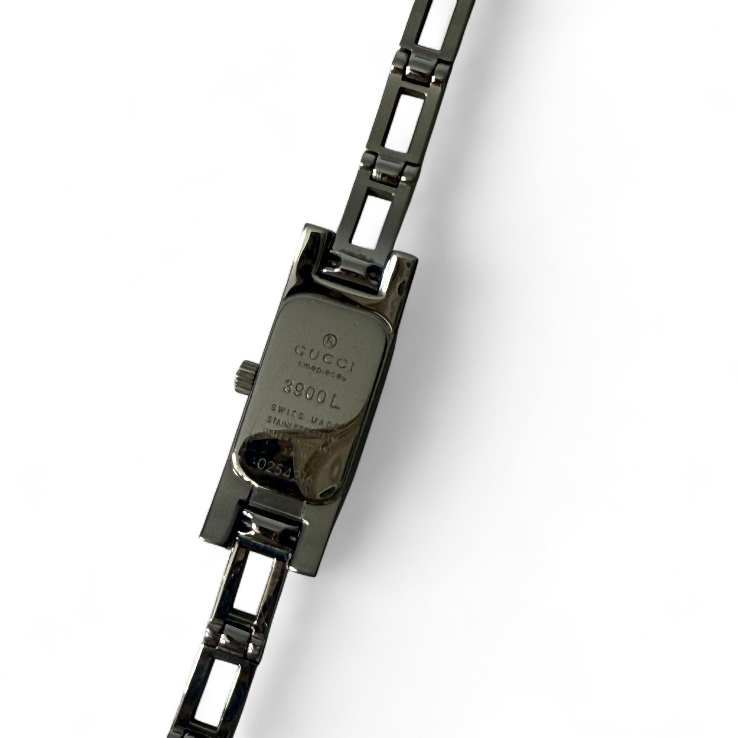 Gucci - Montre fine acier
