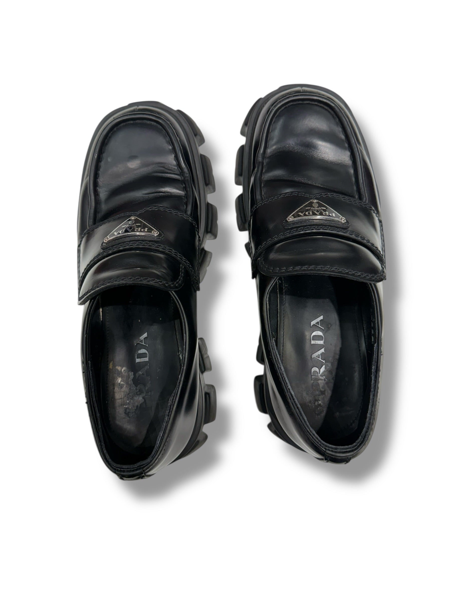 Prada Mocassin Monolith T40,5 | Les Folies d’Eugénie