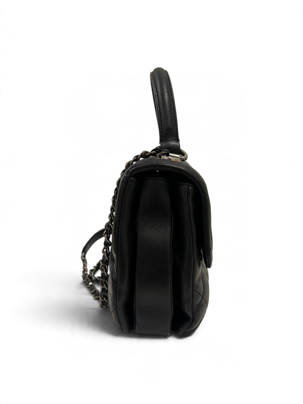 Chanel - Sac Trendy CC en cuir noir