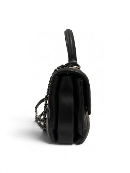 Chanel - Sac Trendy CC en cuir noir