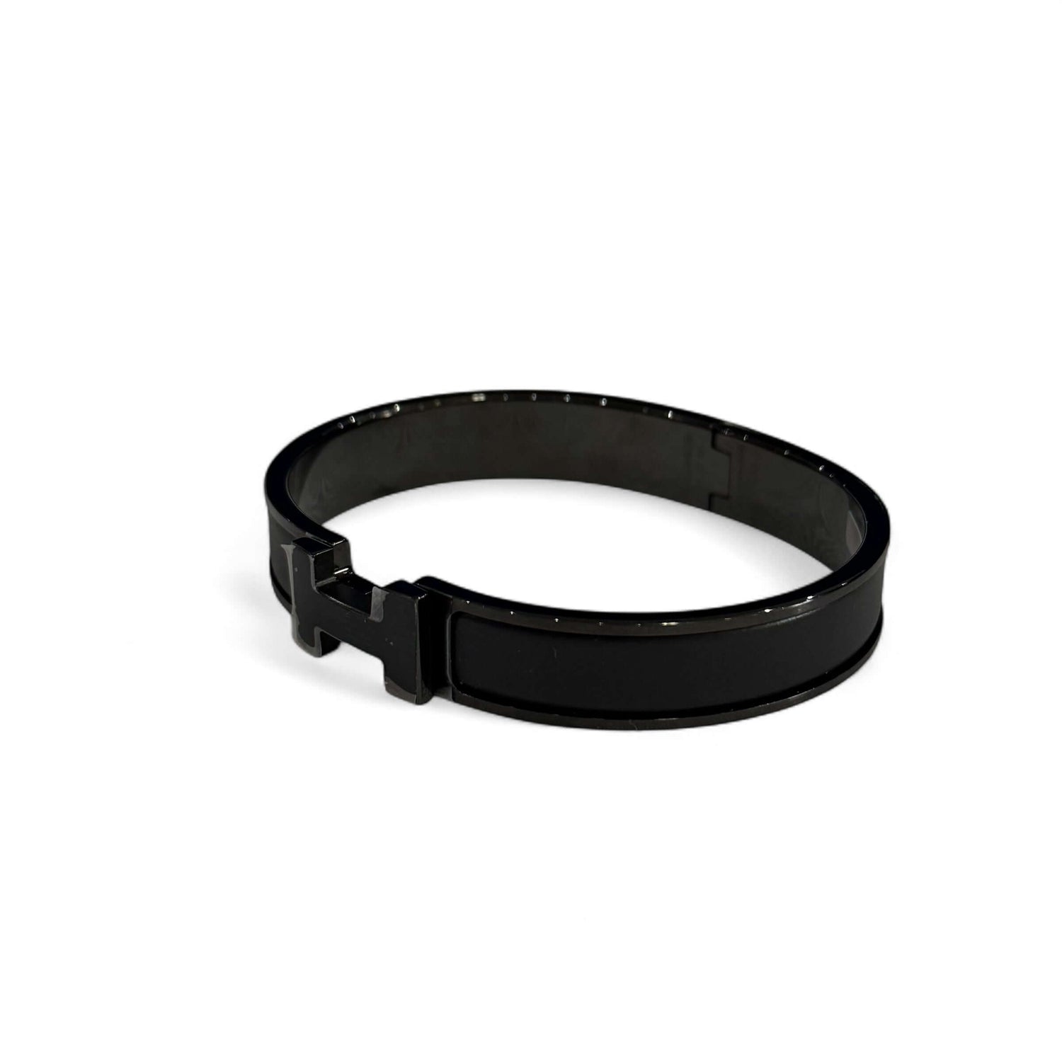 Hermès - Bracelet clic HH So black