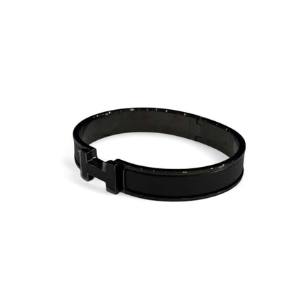 Hermès - Bracelet clic HH So black