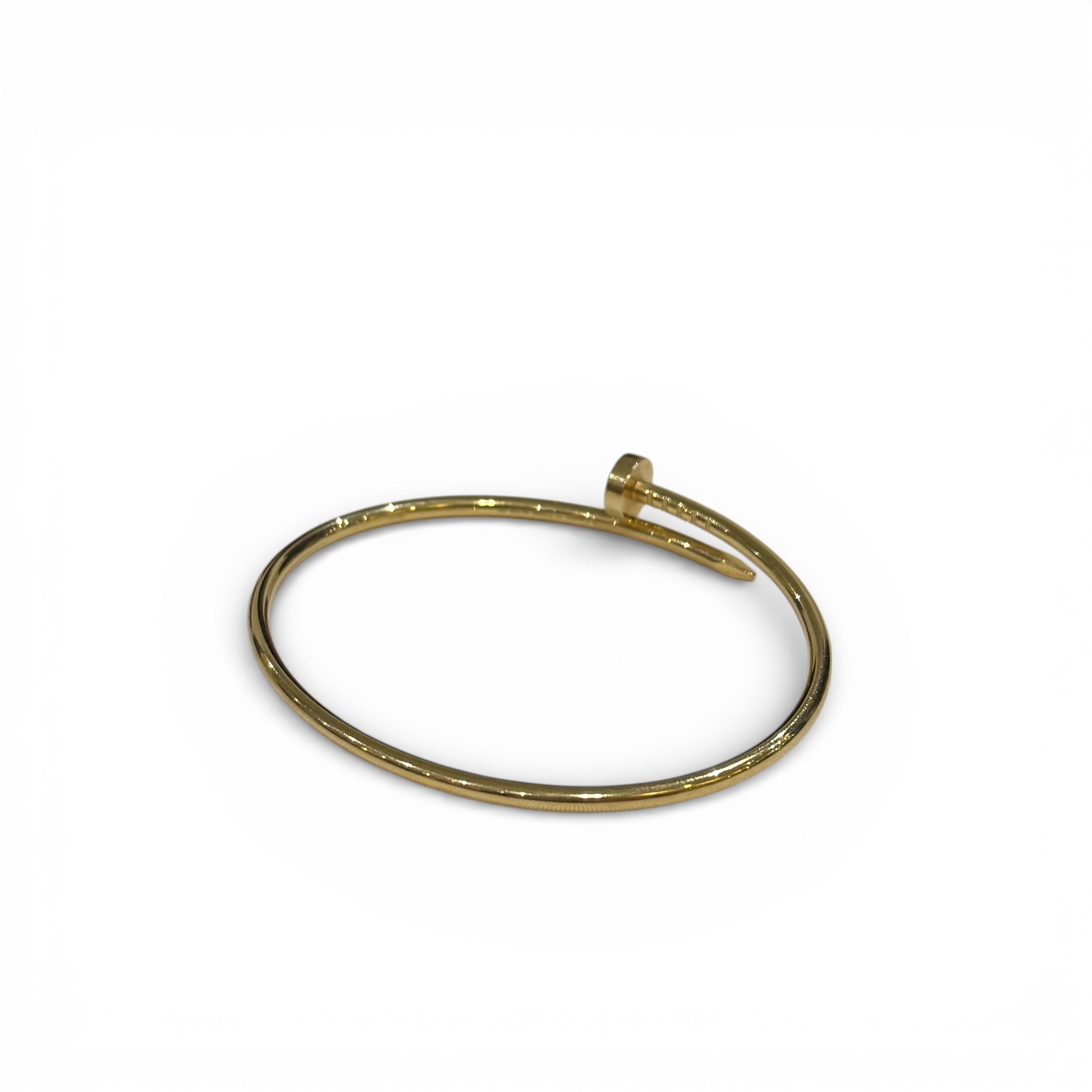 Cartier - Bracelet Clou Or Jaune T.17