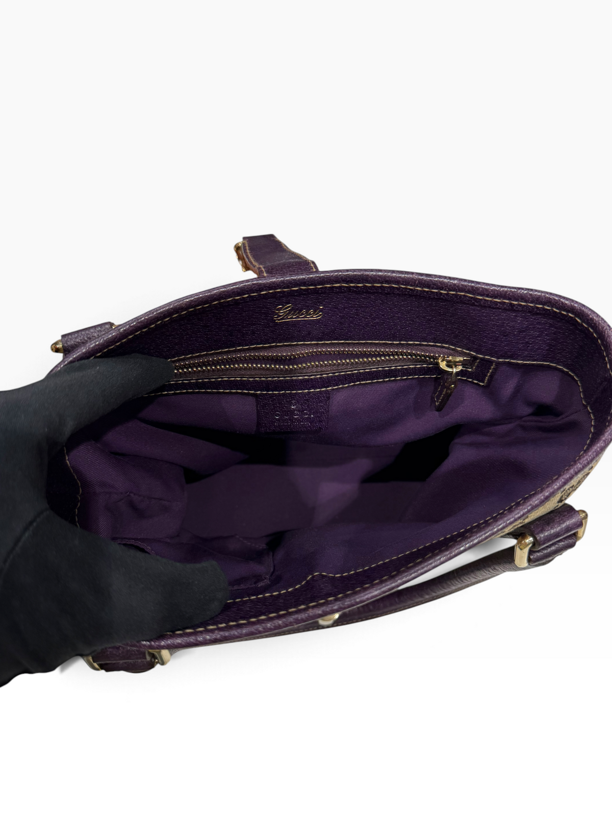 Gucci - Sac Hobo Jackie Piston Lock en toile GG