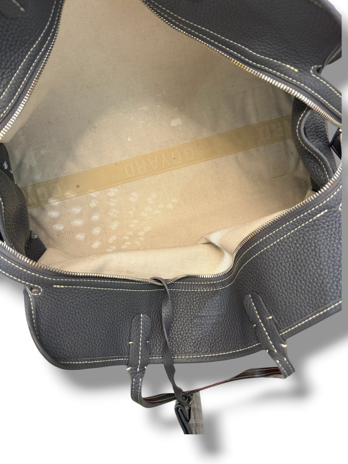 Goyard – Hundetasche aus grauem Canvas