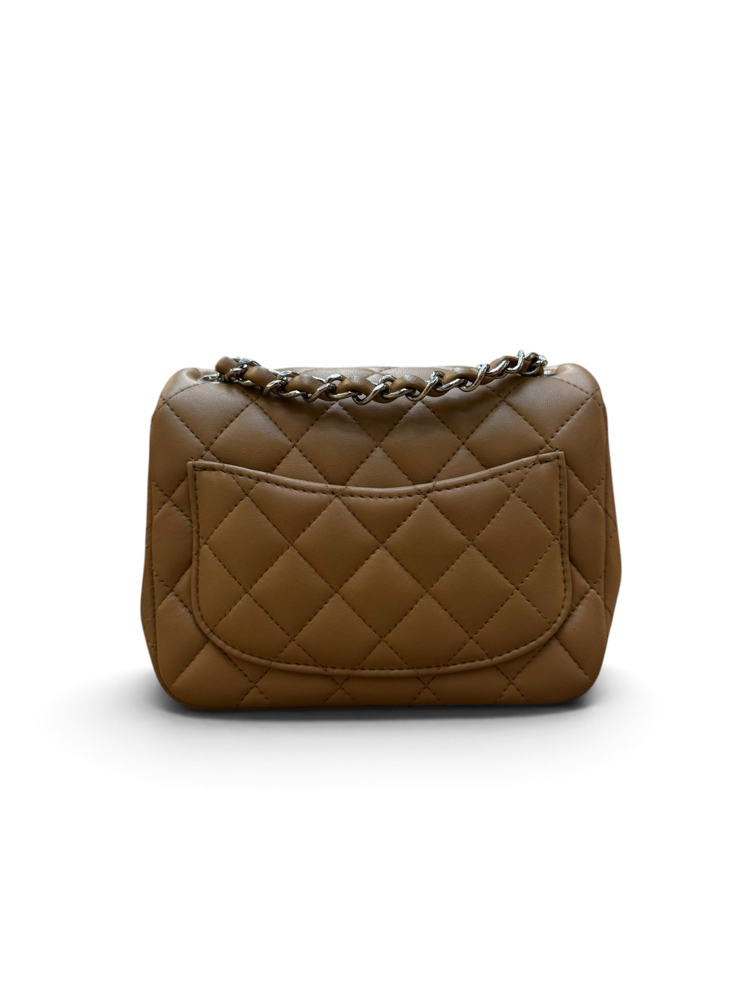 Chanel - Sac Mini Square Camel