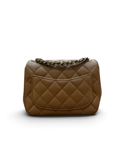 Chanel - Sac Mini Square Camel