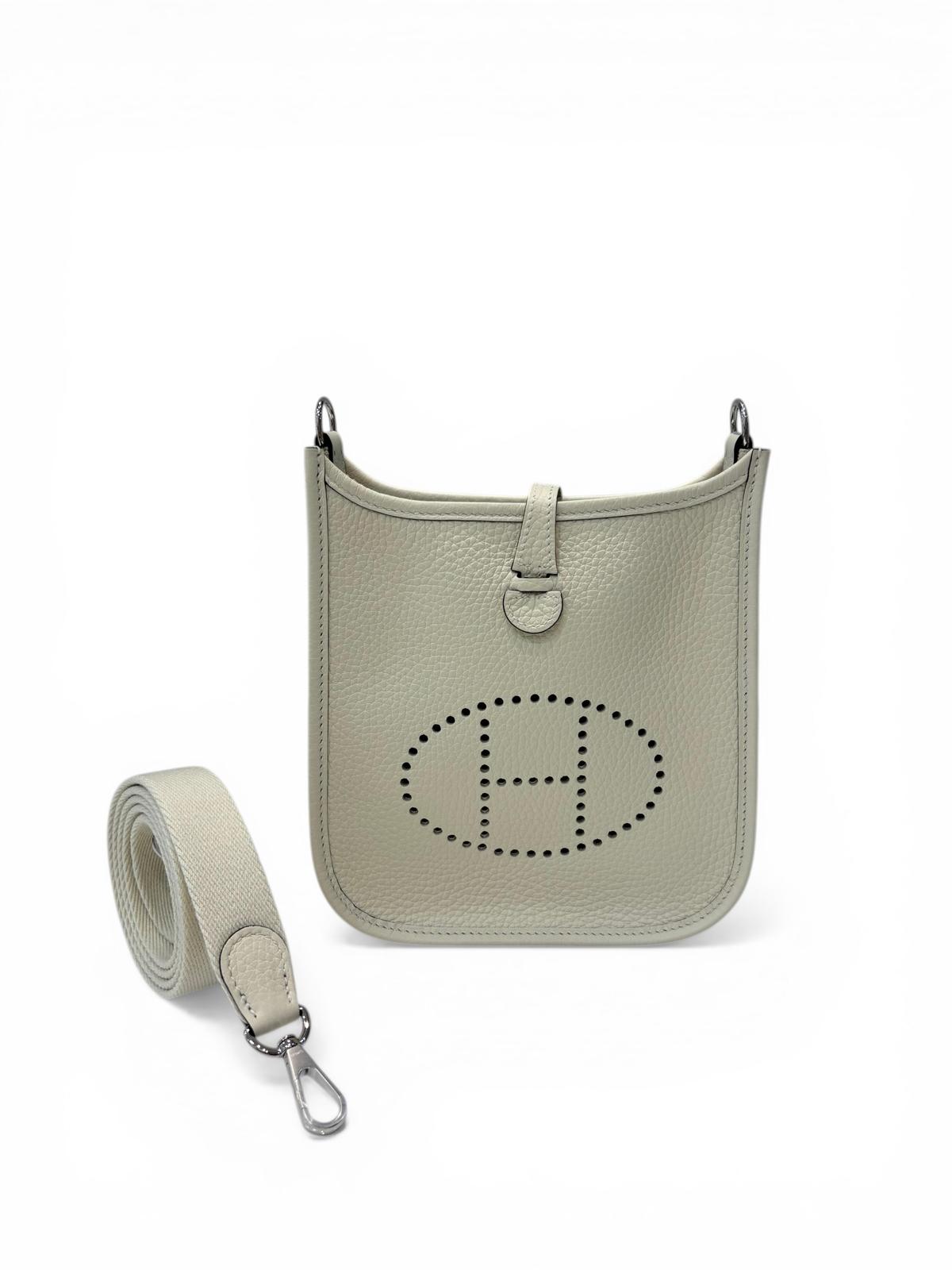 Hermès - Sac Evelyne 16 Amazone Blanc
