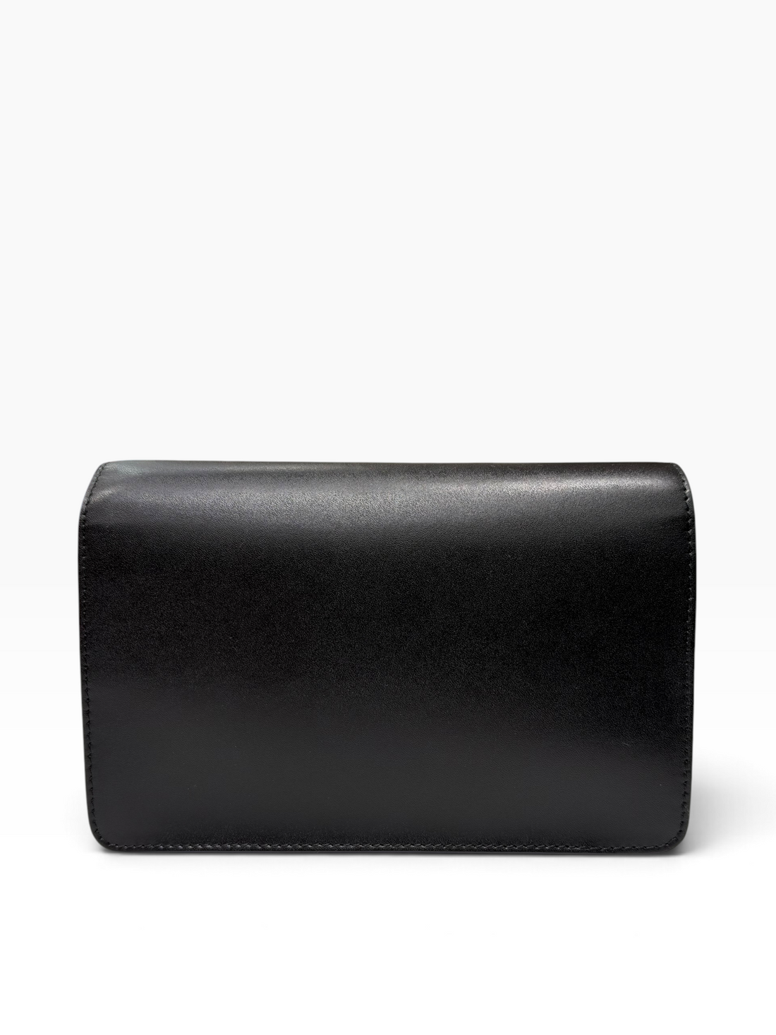 Fendi - Sac Vitello Liberty avec studs à chaîne noir
