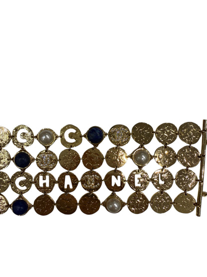 Chanel - Bracelet Multirangs Médaillons | Les Folies d’Eugénie