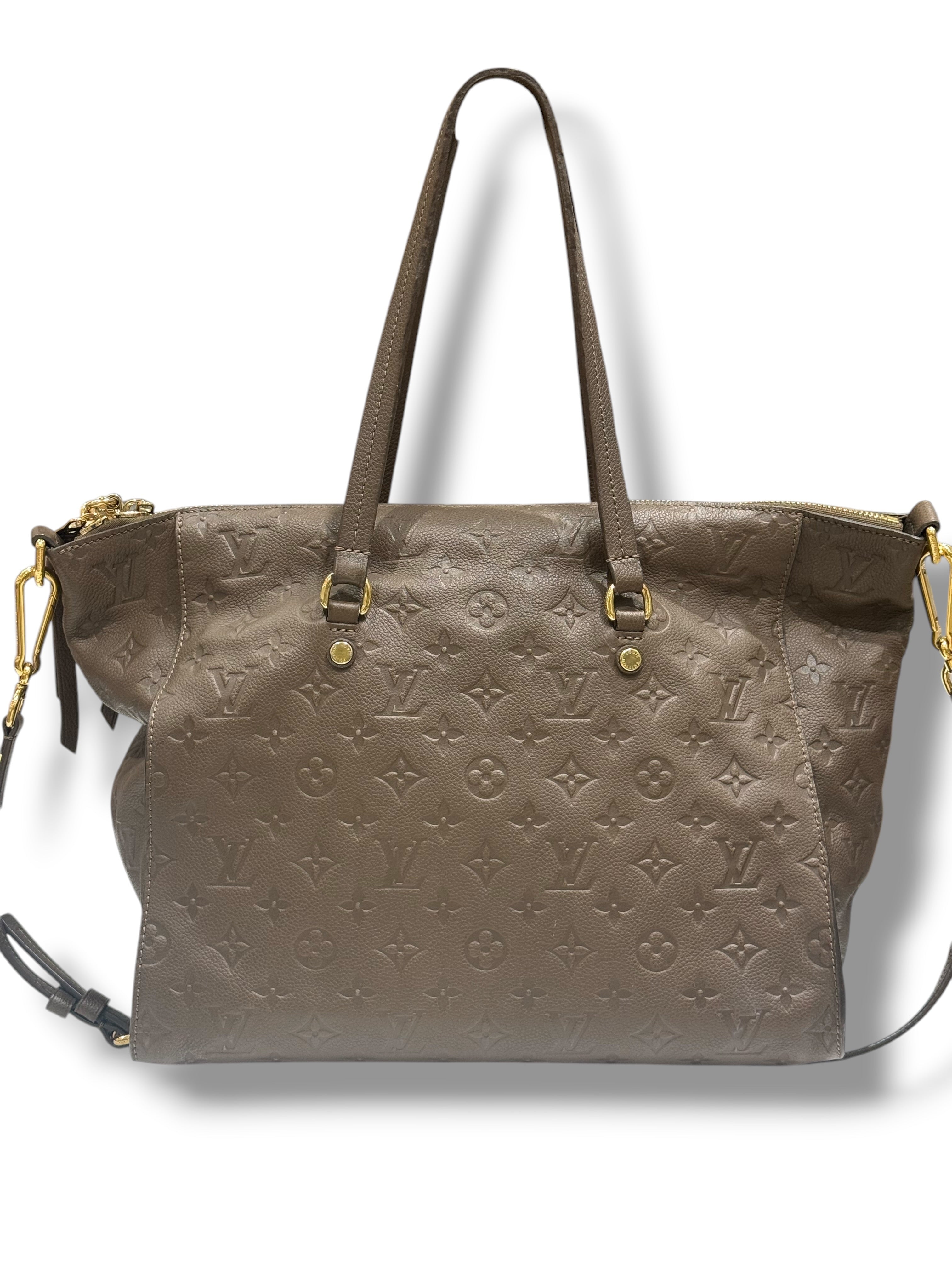 Louis Vuitton - Sac Lumineuse Monogram Taupe
