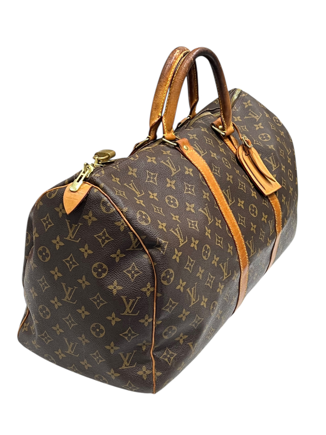 Louis Vuitton - sac keepall 50 vintage toile monogramme