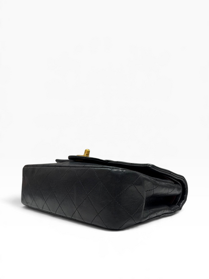 Chanel - Timeless 23 en cuir d’agneau noir