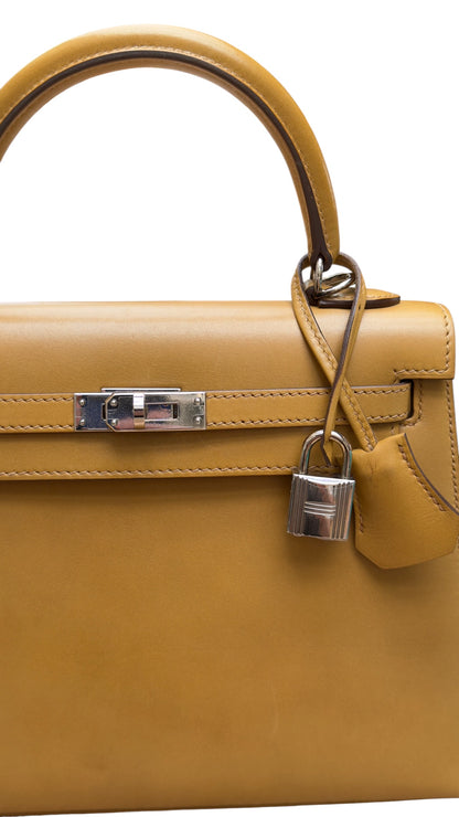 Hermès - Sac Kelly II 25 box sellier