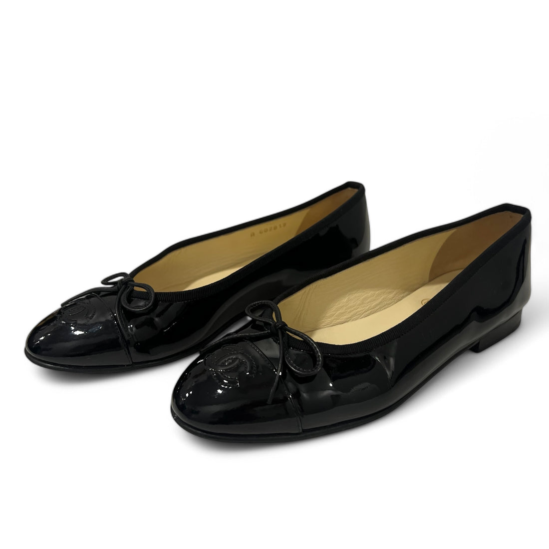 Chanel - Ballerines cuir vernis