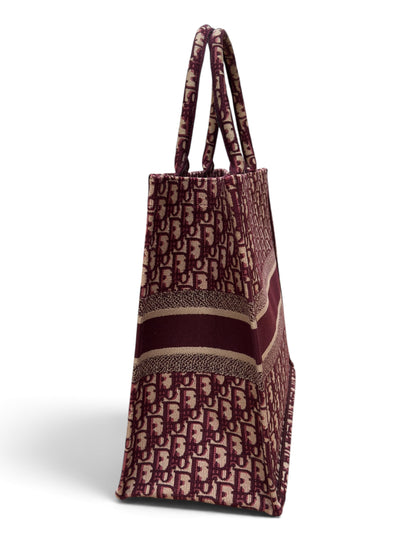 Dior - Sac Cabas Book Tote Bordeaux