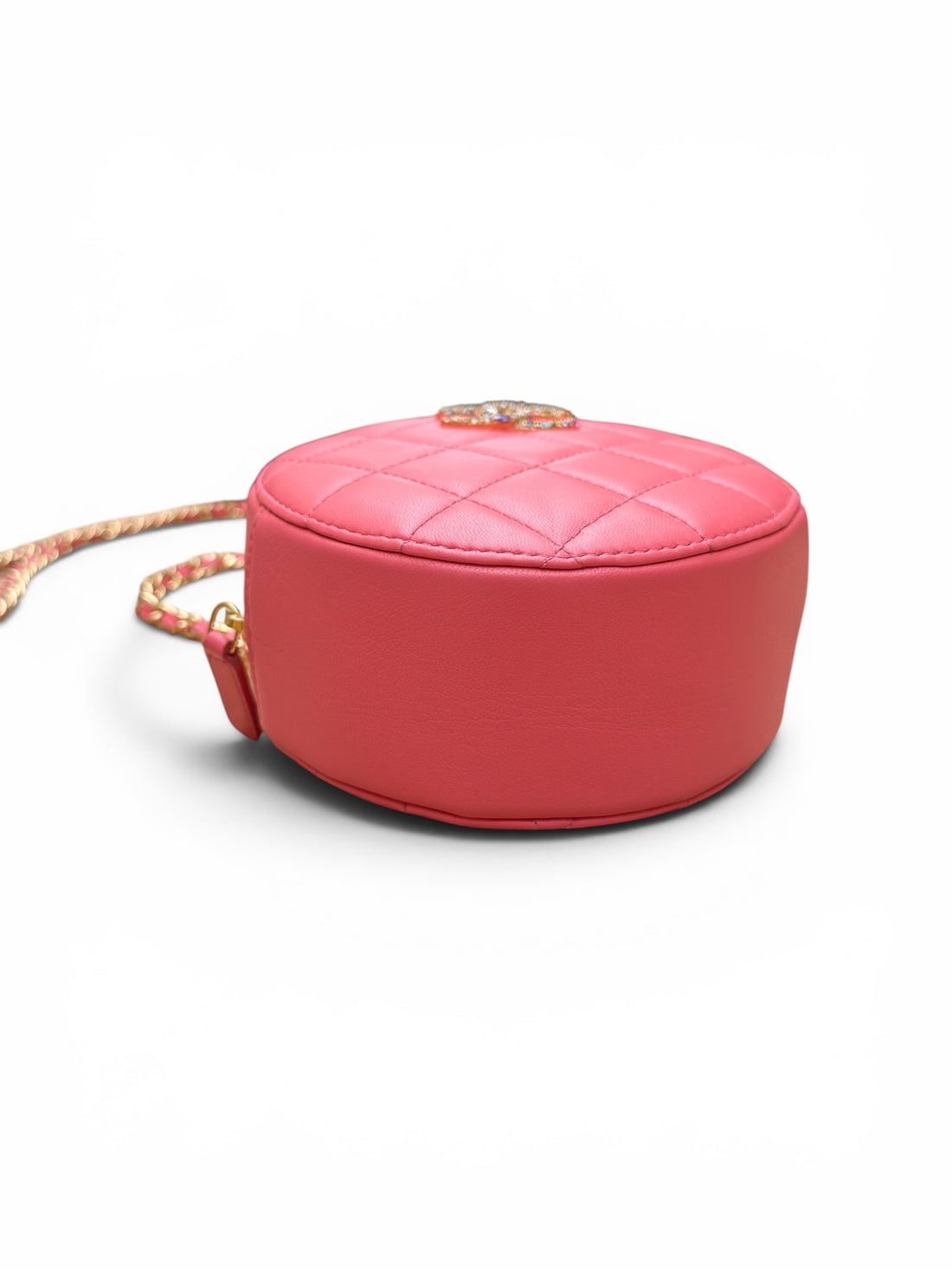Chanel – kleine runde Vanity-Tasche, limitierte Edition