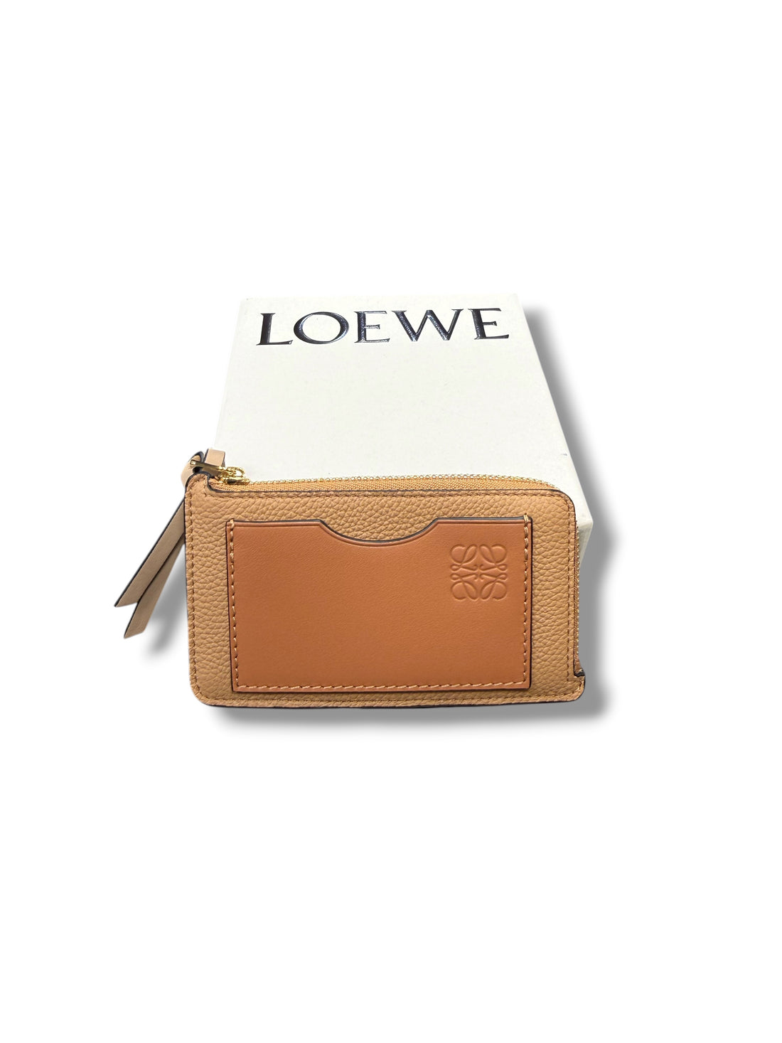 Loewe - Porte-Cartes Anagram marron et beige
