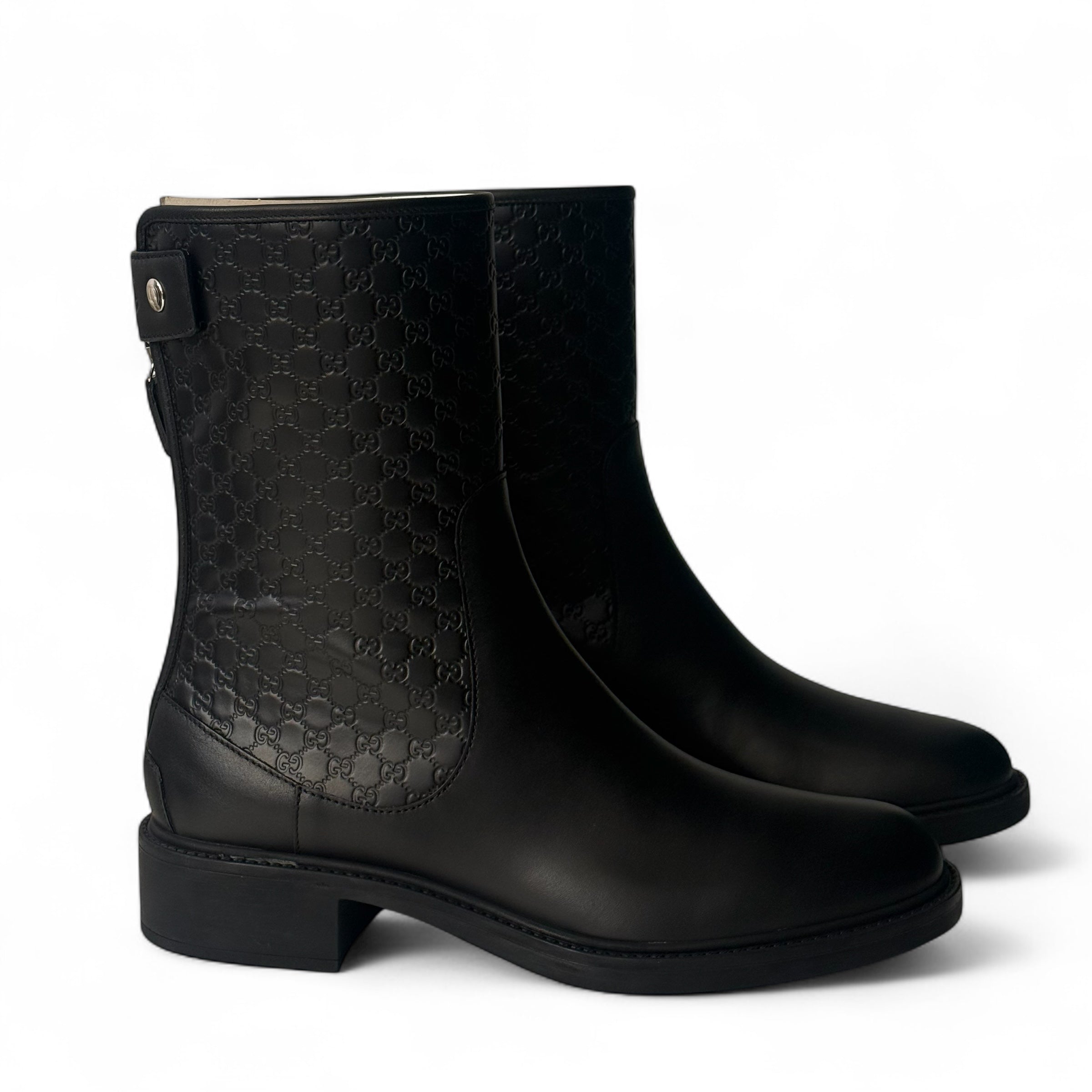 Gucci - Stiefeletten GG Gr. 38