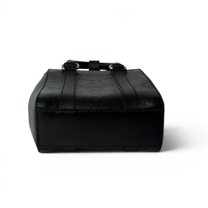 Gucci - Sac à main en cuir GG relief