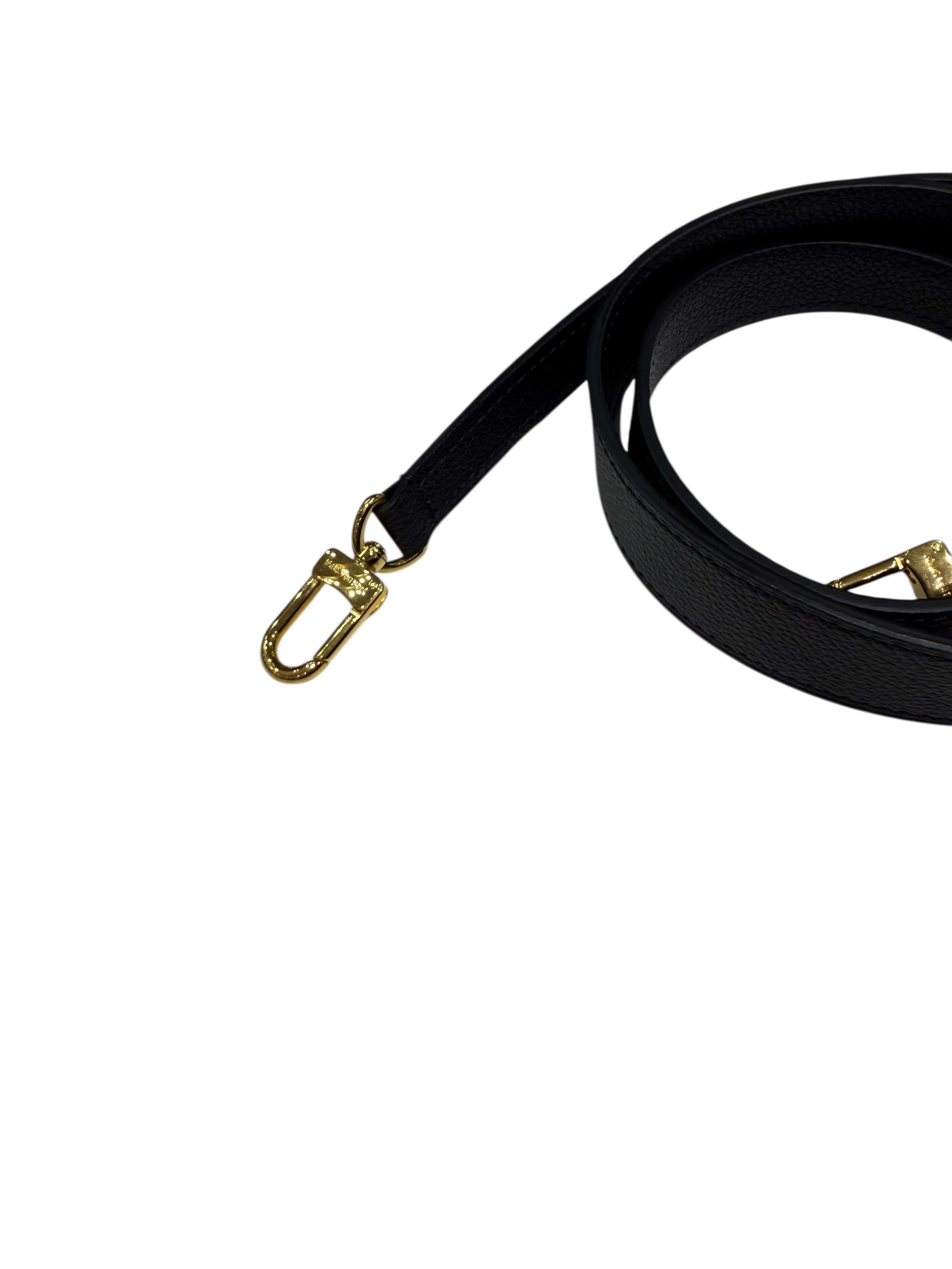 Louis Vuitton - Sac Ponthieu cuir empreintes noir