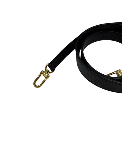 Louis Vuitton - Sac Ponthieu cuir empreintes noir