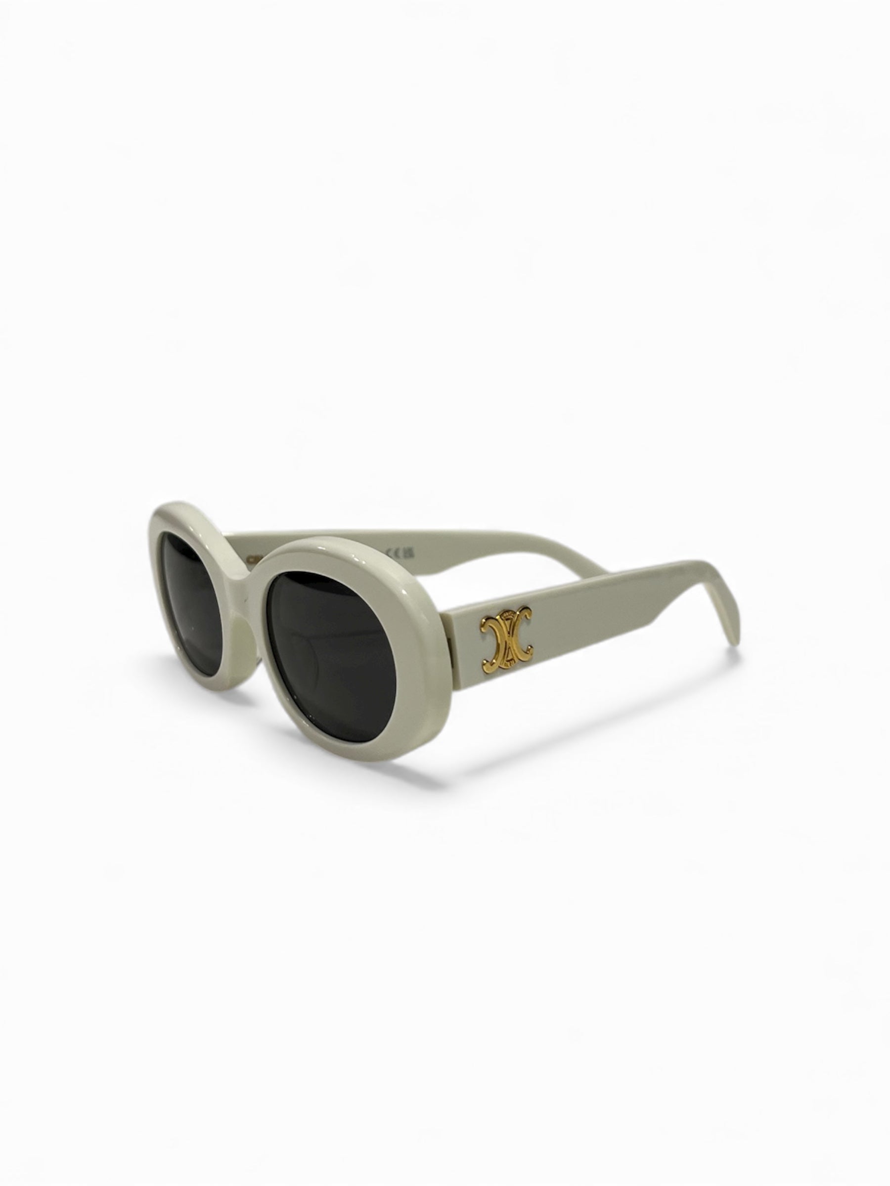 Céline - Sonnenbrille weißes Gestell Triumph