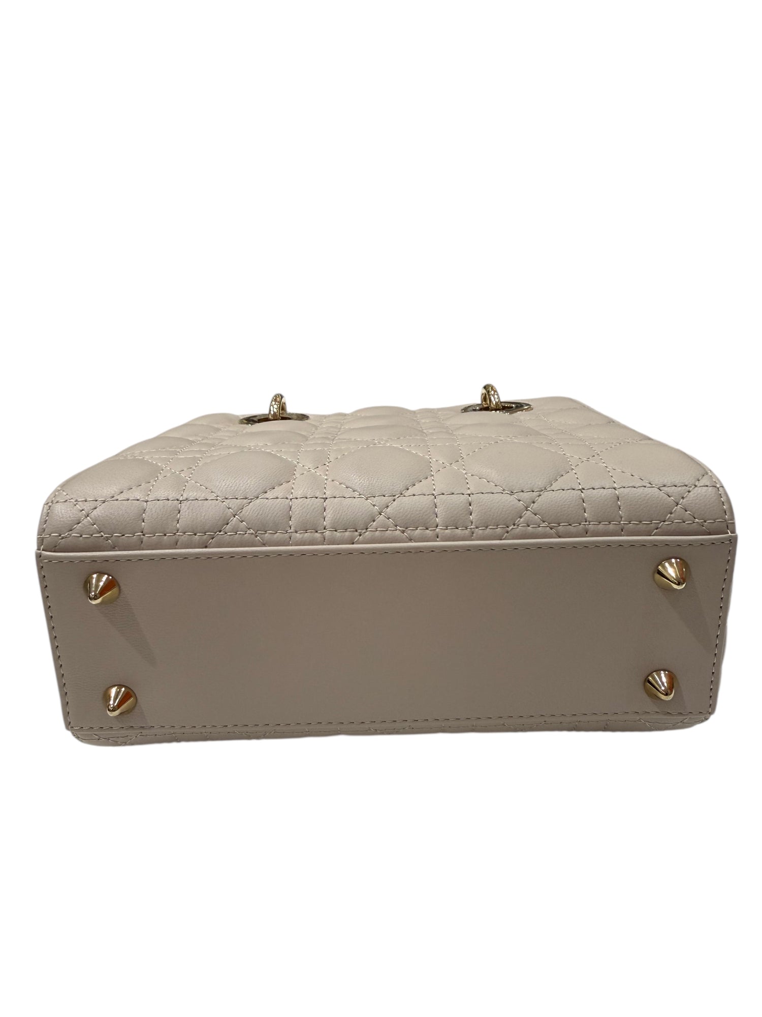 Christian Dior - Sac Lady Dior Small MY ABC beige