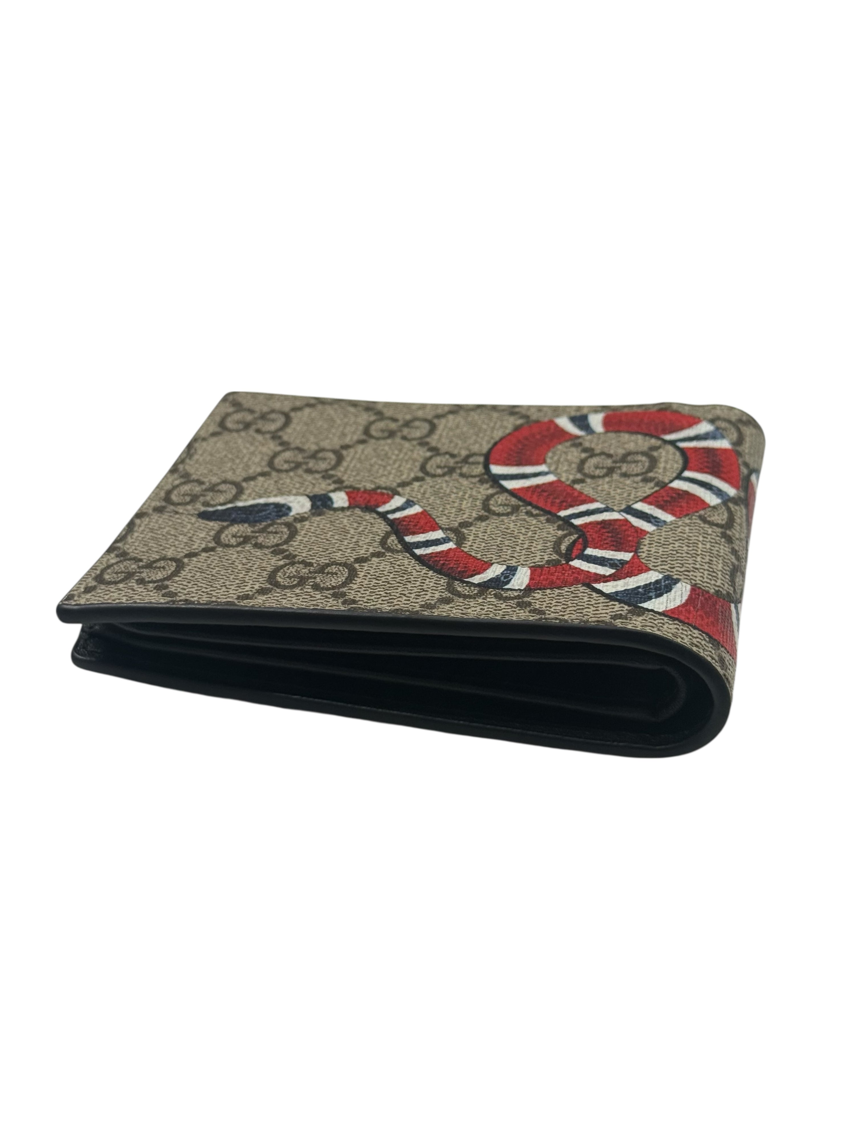 Gucci - Portefeuille GG à Rabat Serpent GG | Les Folies d’Eugénie