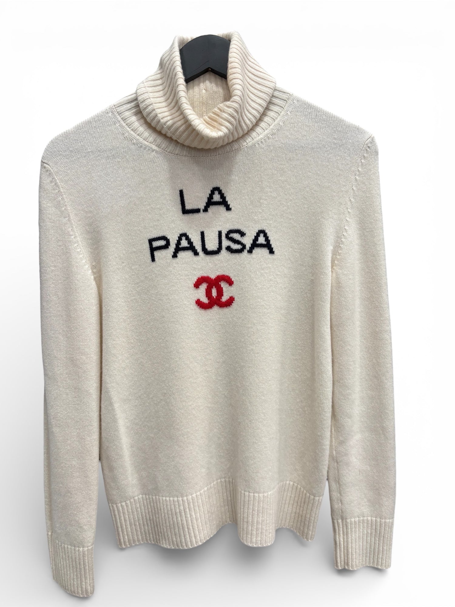 Chanel - Pull col roulé T34