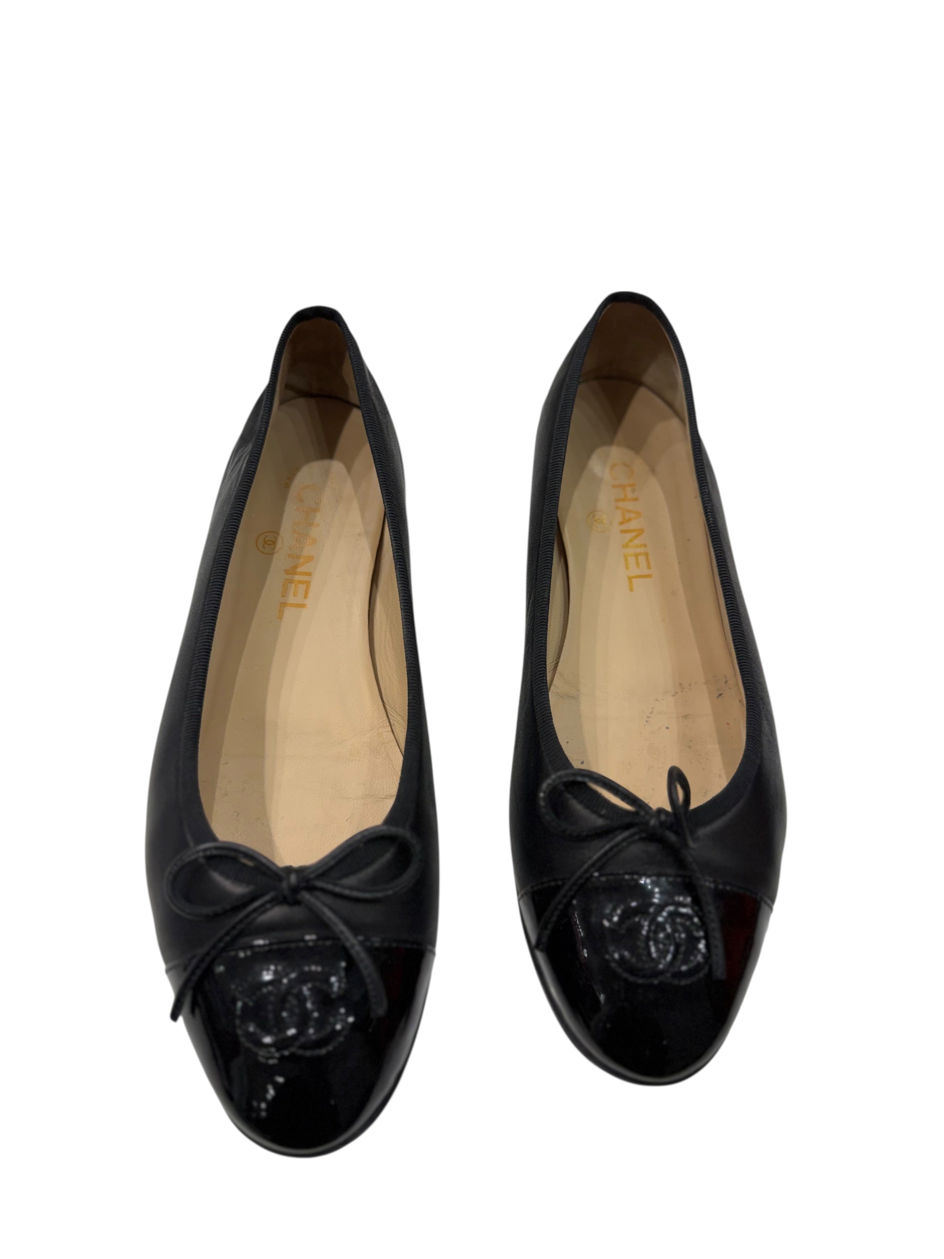 Chanel - Ballerines Classique T38 1/2 | Les Folies d’Eugénie