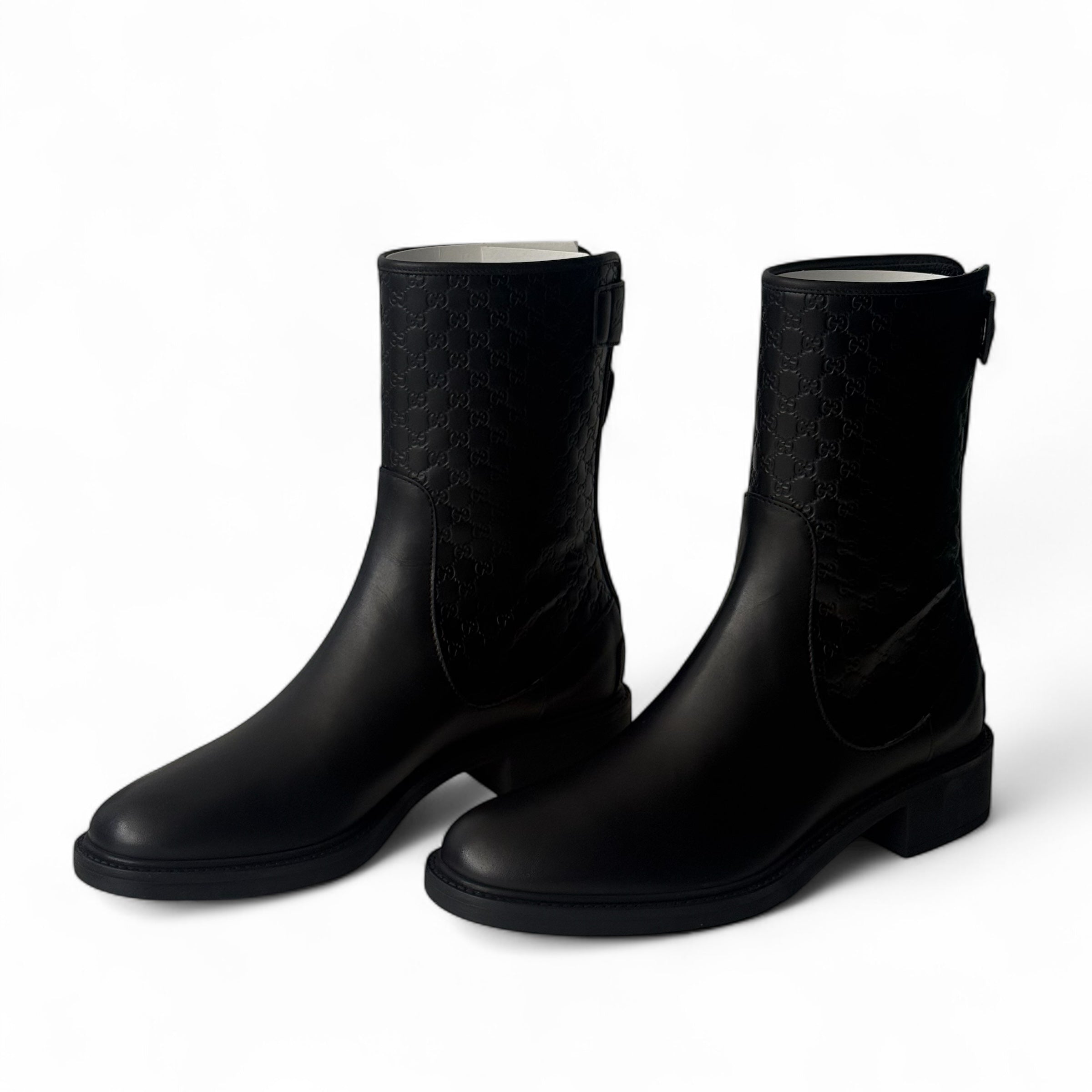 Gucci - Stiefeletten GG Gr. 38