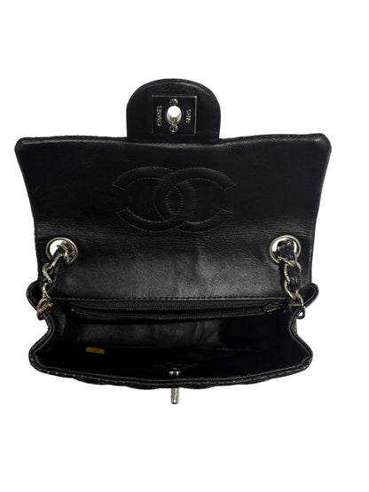 Chanel - Sac classique mini square perforé