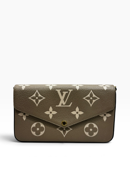 Louis Vuitton - Sac Pochette Félicie empreinte monogramme