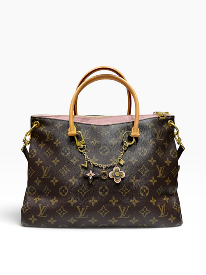 Louis Vuitton - Sac Pallas toile monogramme avec bijou