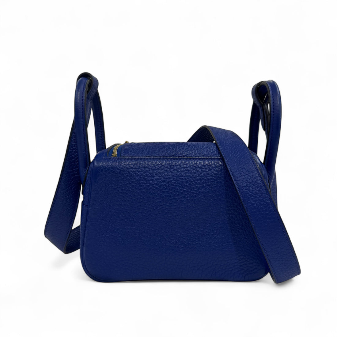 Hermès - Mini Lindy bleu royale