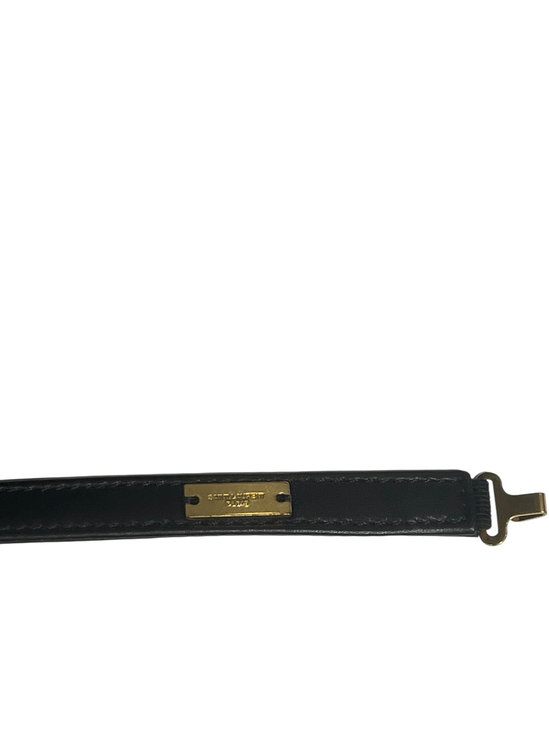 Saint Laurent Collier-Cravate Noeud Noir | Les Folies d’Eugénie