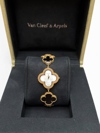 Van Cleef &amp; Arpels - Montre Magic Alhambra petit modèle