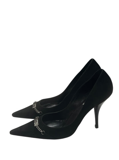 Dior - escarpins daim noir T 38