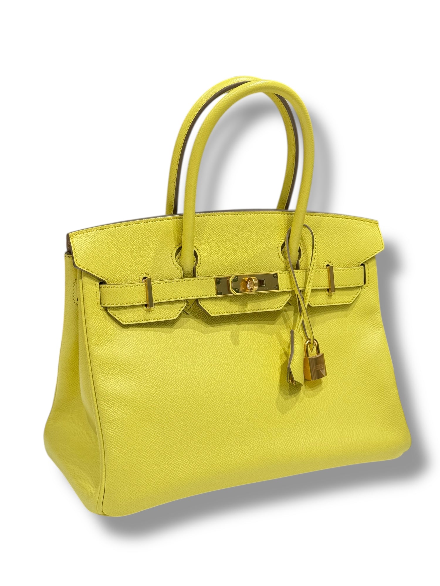 Hermès - Birkin 30 Lime Epsom GHW