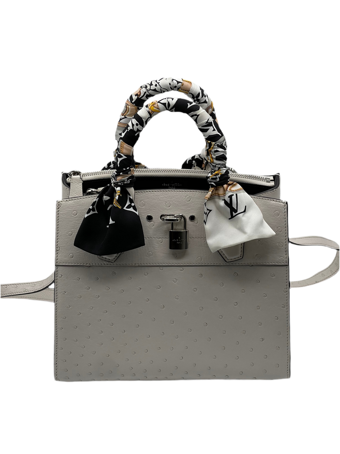 Louis Vuitton - Sac City Steamer PM Autruche