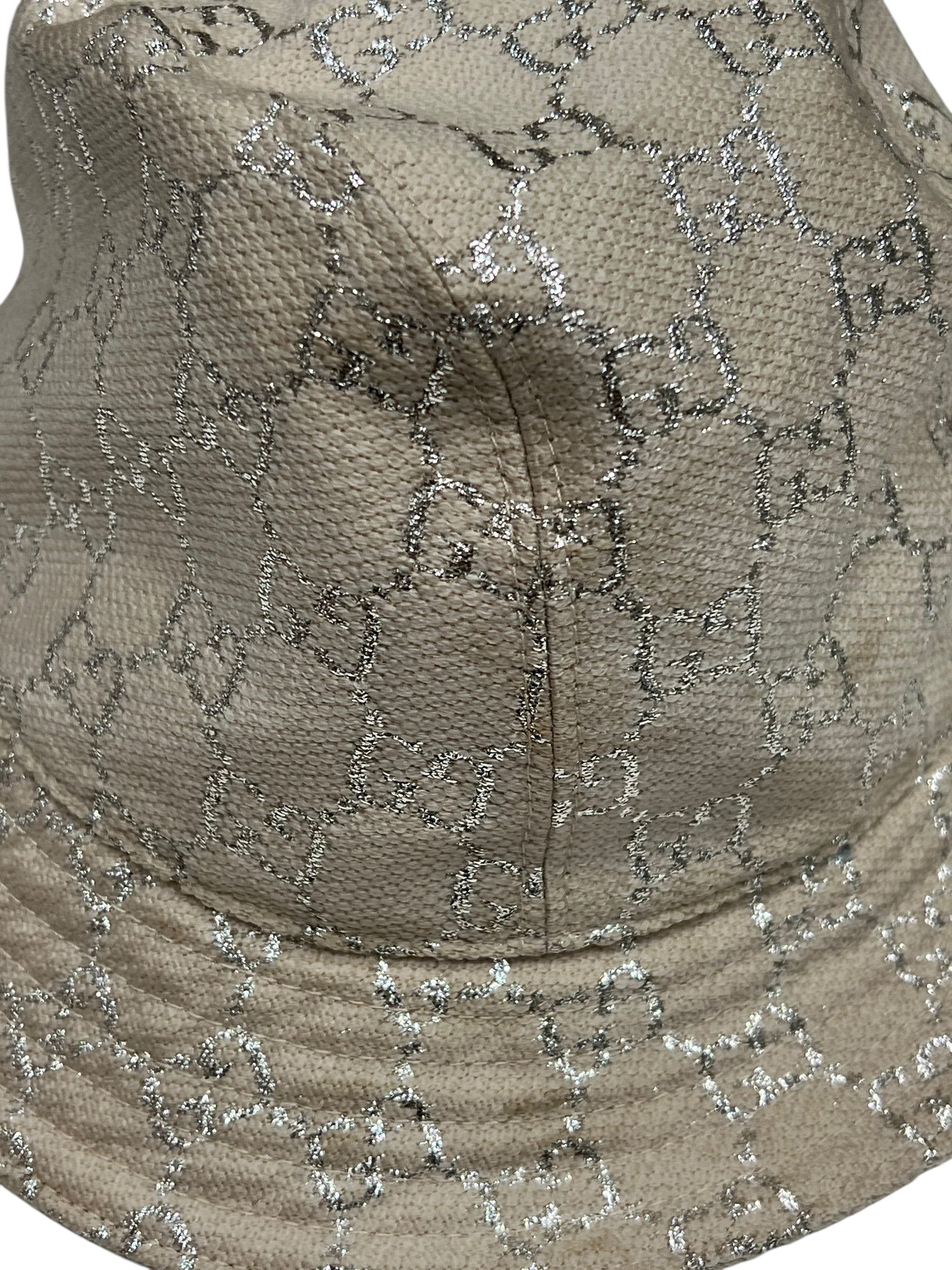 Gucci - bob écru/monogramme argenté TM