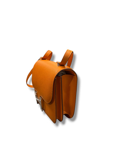Hermès - Sac Constance 18 Epsom Orange H