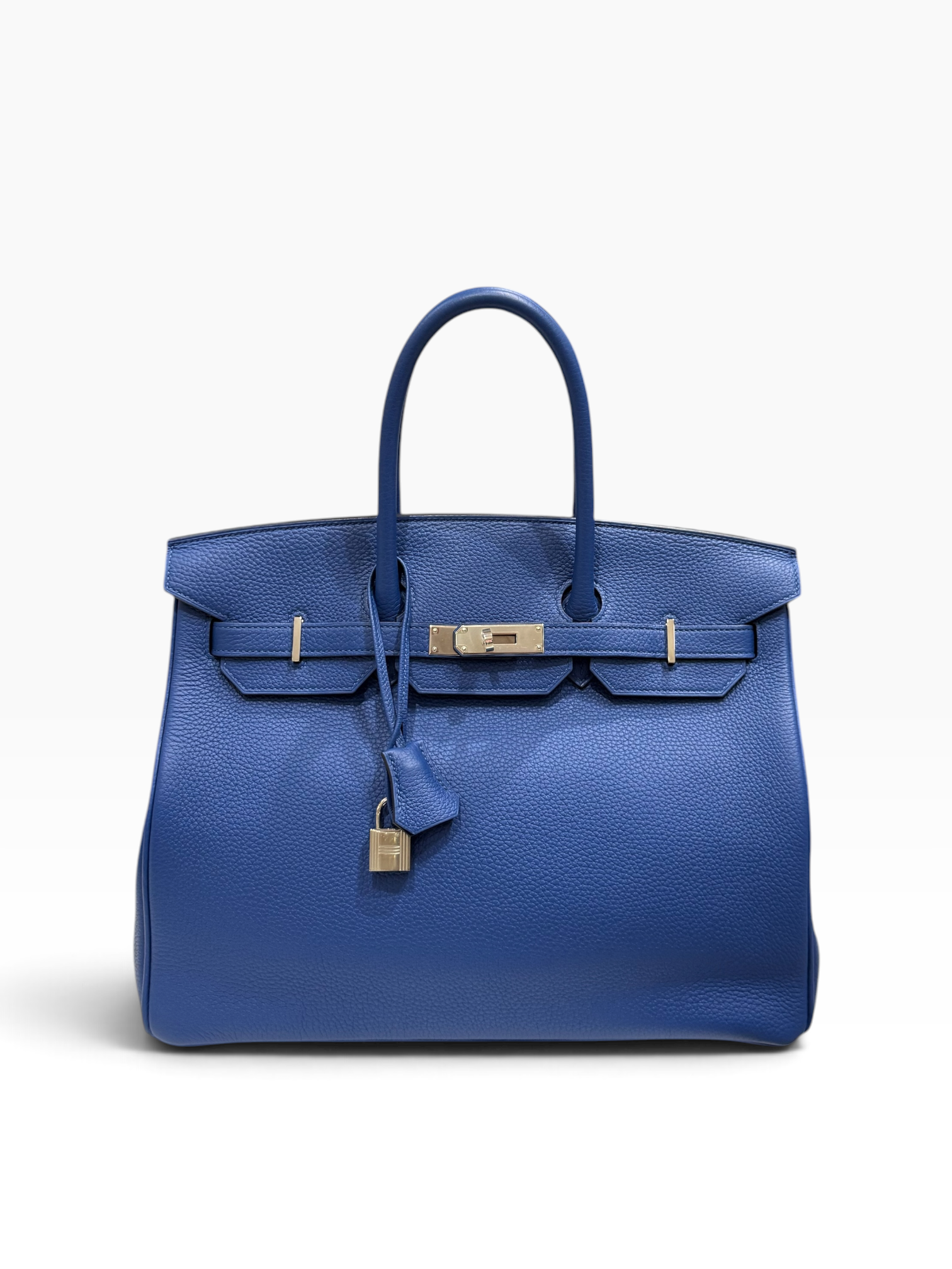 Hermès - Sac Birkin 35 Bleu France