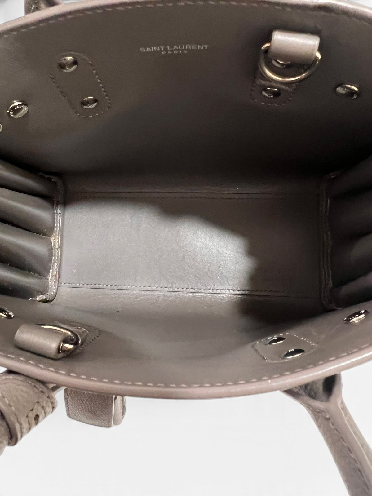 Saint-Laurent - Sac de jour nano gris