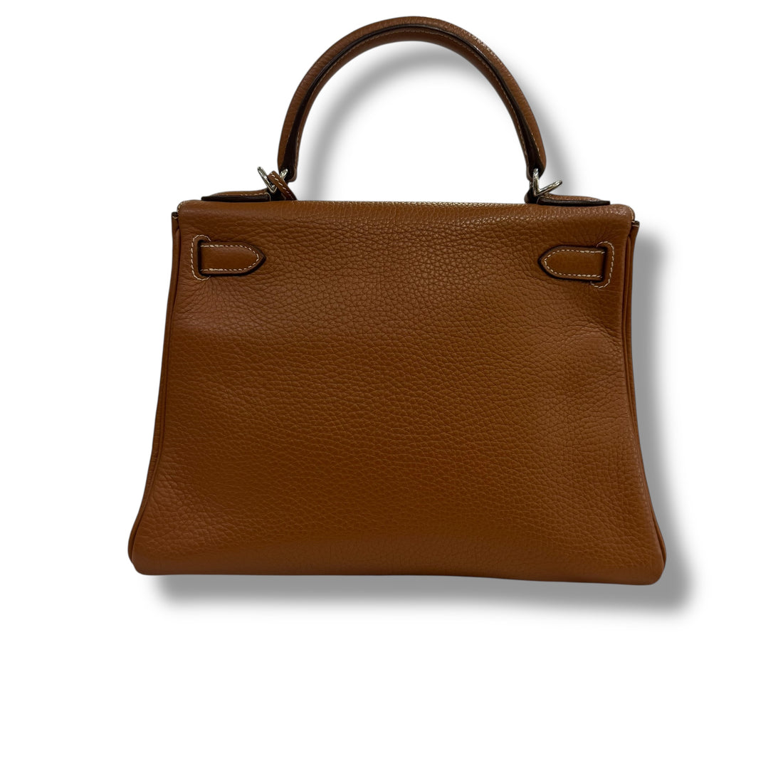 Hermès - Sac Kelly 28 Togo retourné Fauve