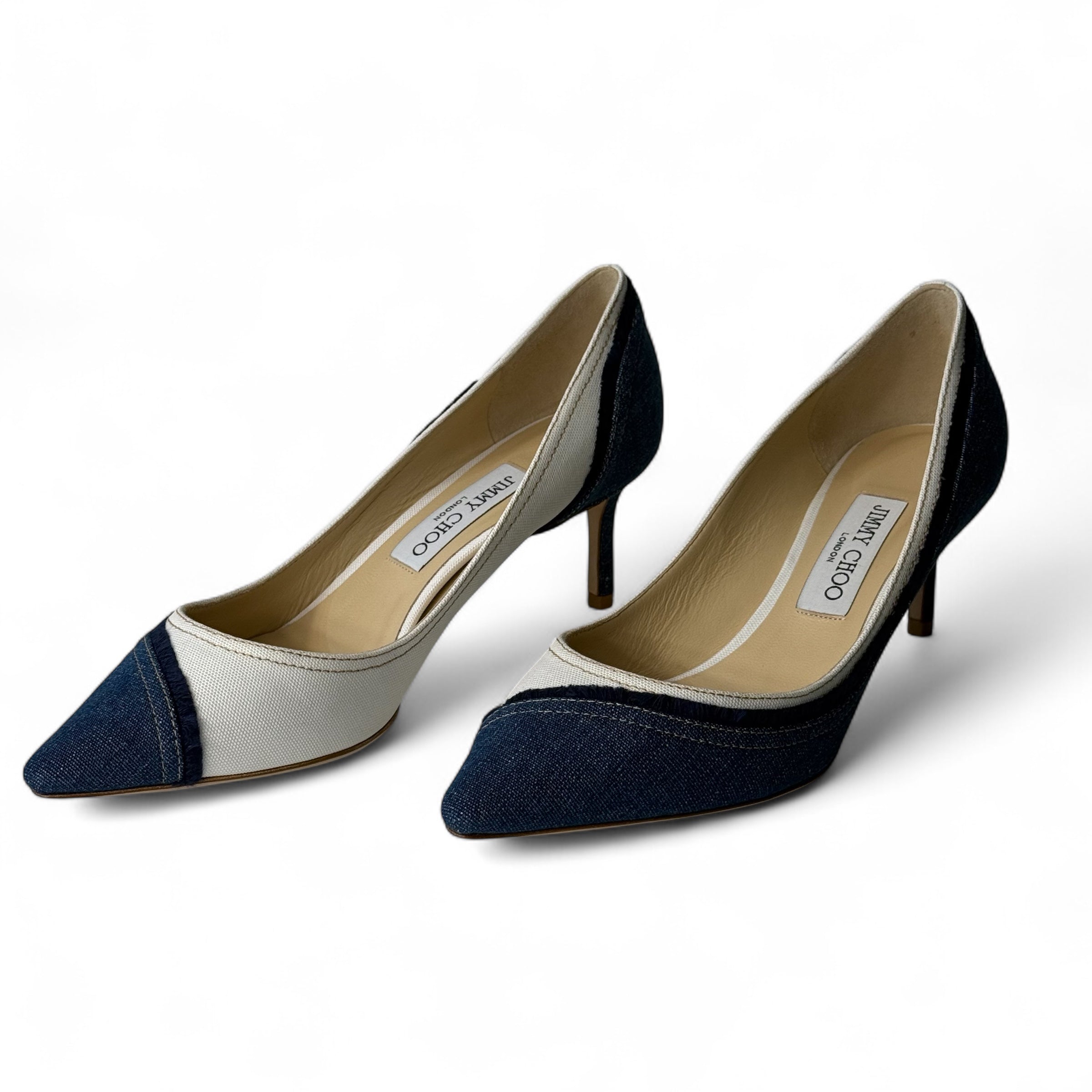 Jimmy Choo - Jeans-Pumps Gr. 39