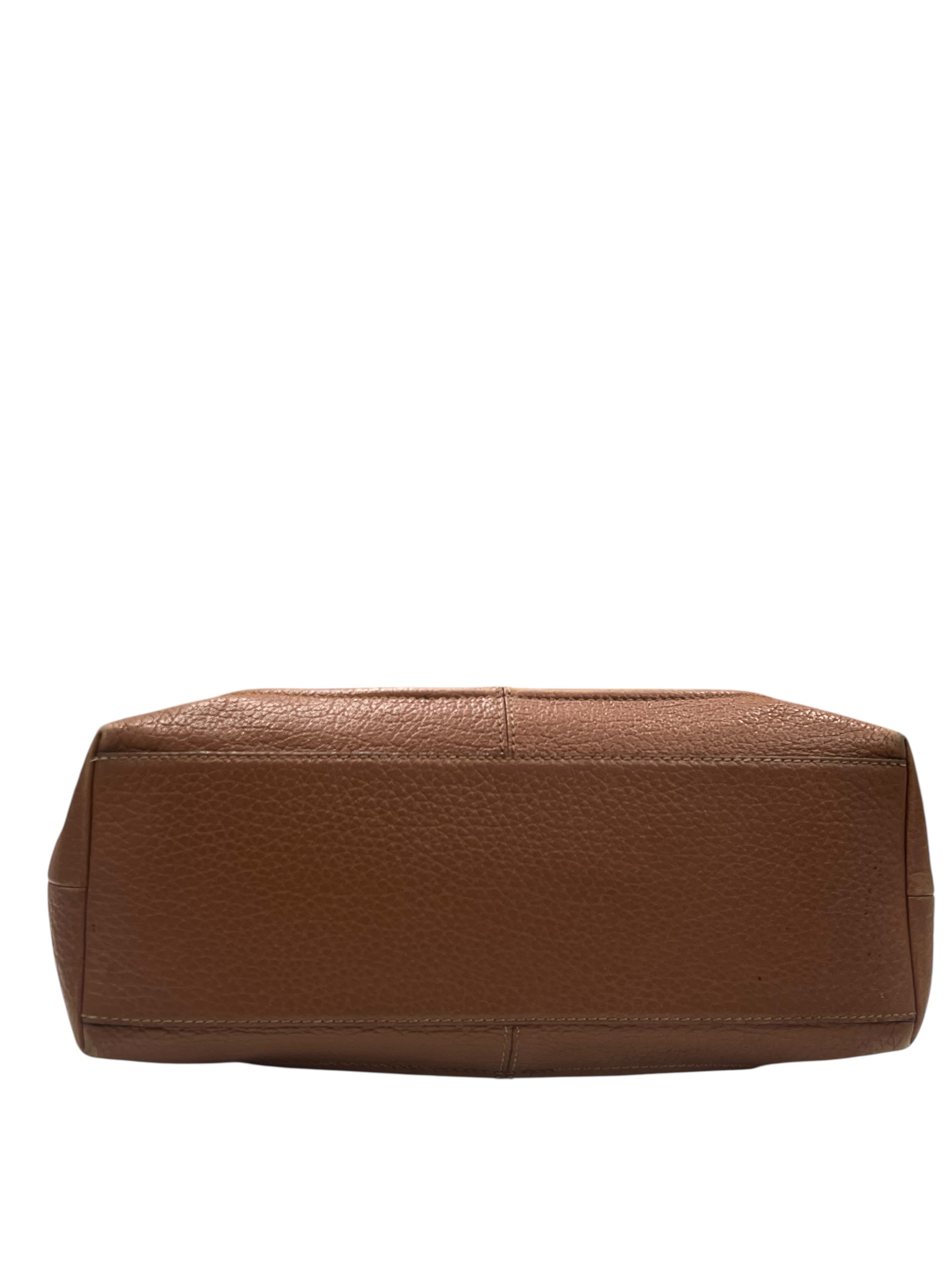 Dolce Gabbana - Sac Hobo Cuir Camel | Les Folies d’Eugénie